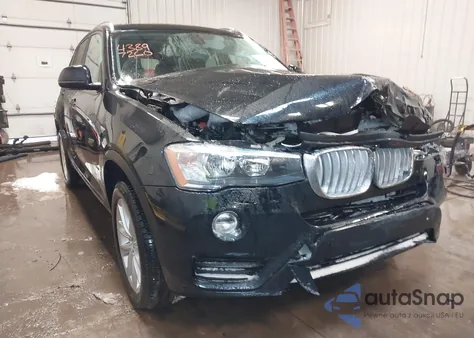2017 BMW X3 xDrive28I from USA, damaged, VIN 5UXWX9C37H0W79419